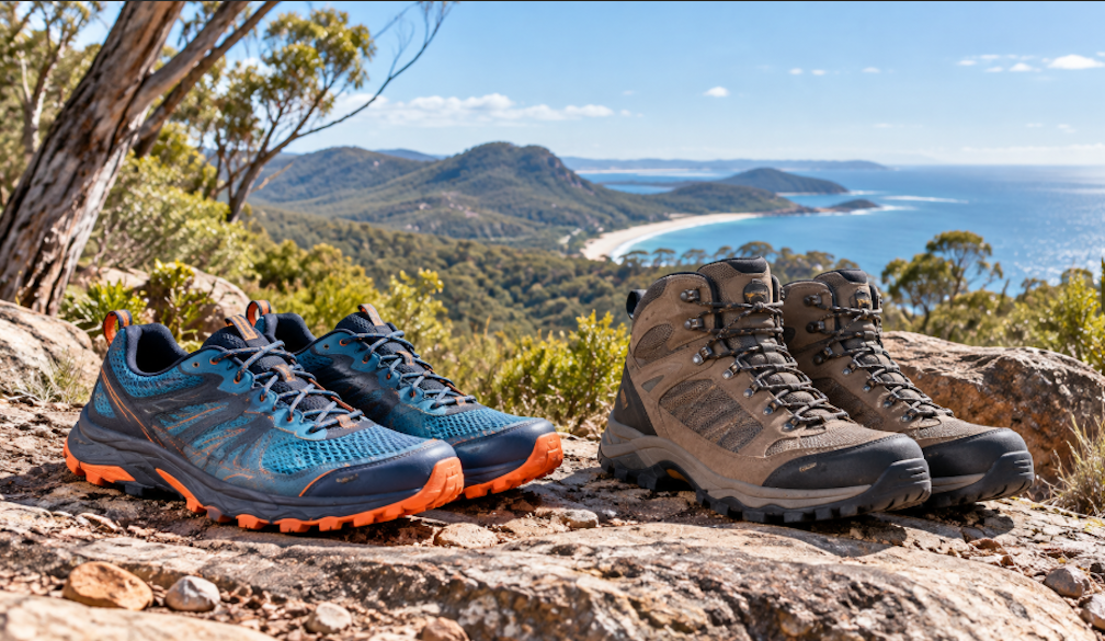 Trail Shoes and Hiking Boots Overlook