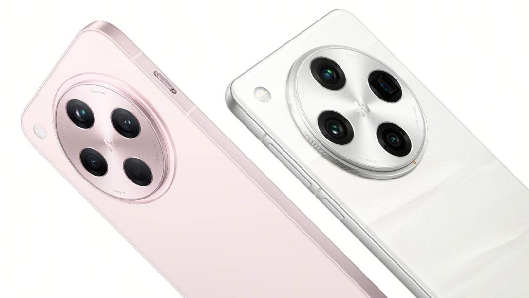 OPPO Find X8 in Shell Pink, and Find X8 Pro in Pearl White