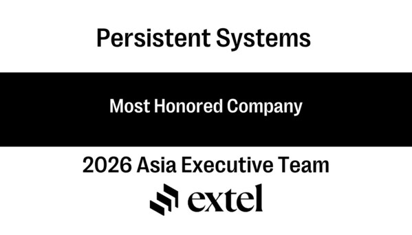 Persistent Earns Top Honors for the Third Consecutive Year in Extel’s 2026 Asia Executive Team Survey