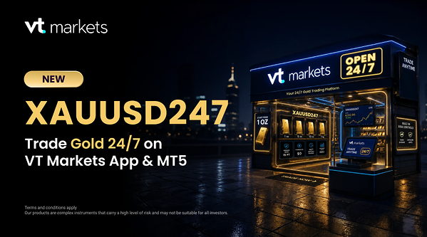 VT Markets Redefines Gold Trading Hours with Launch of XAUUSD247 VT Markets Redefines Gold Trading Hours with Launch of XAUUSD247