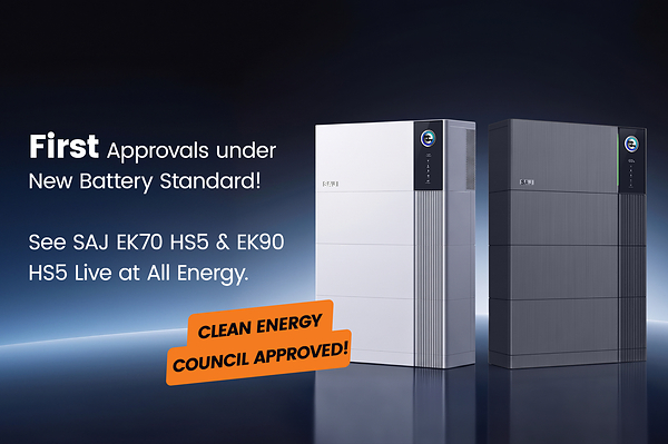 SAJ HS5 Series with CEC Approved SAJ HS5 Series with CEC Approved